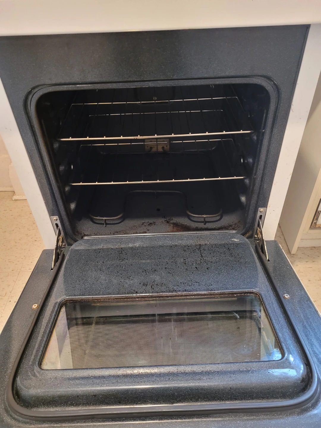 GE refrigerator freezers and Frigidaire oven - photo 5