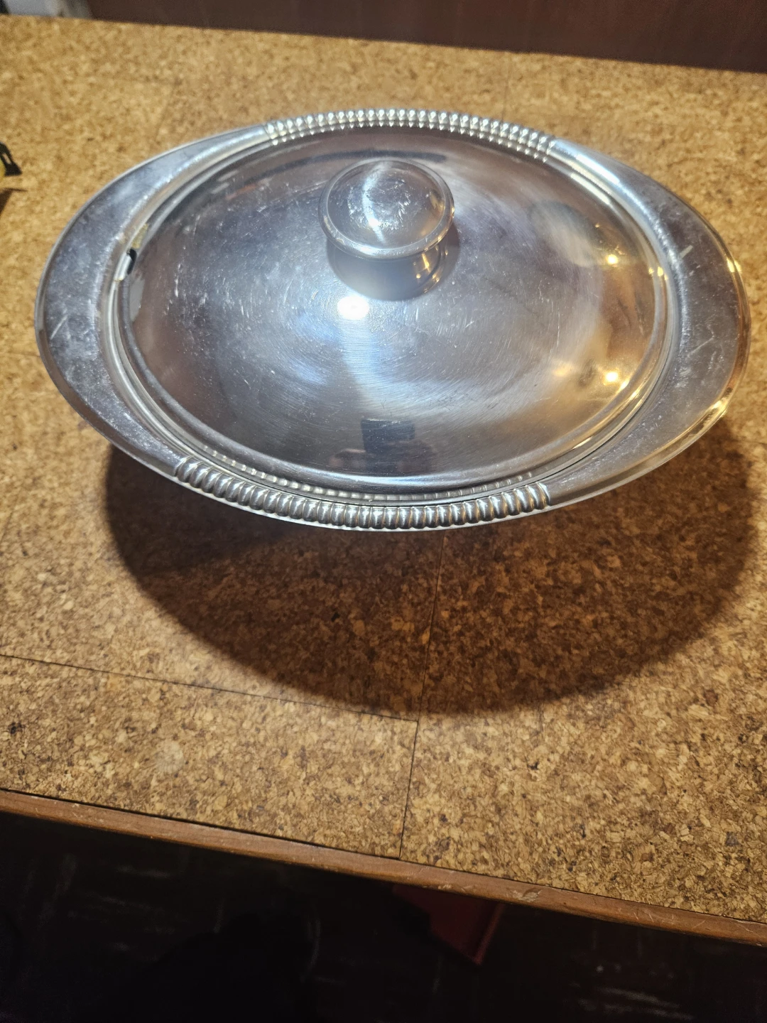 Silver Plated Covered Serving Dish - photo 2