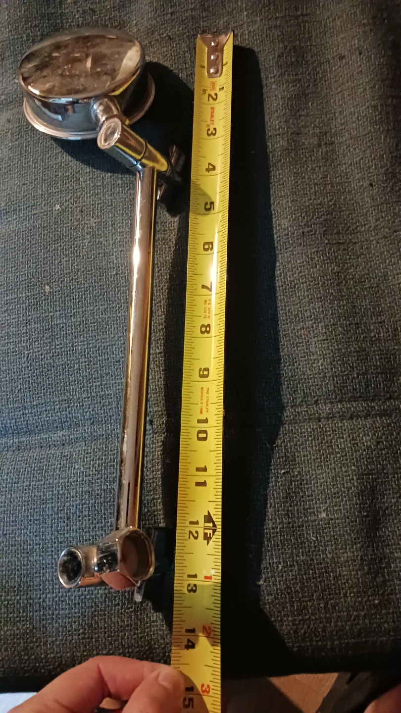 Chrome Shower Head and Arm - photo 2