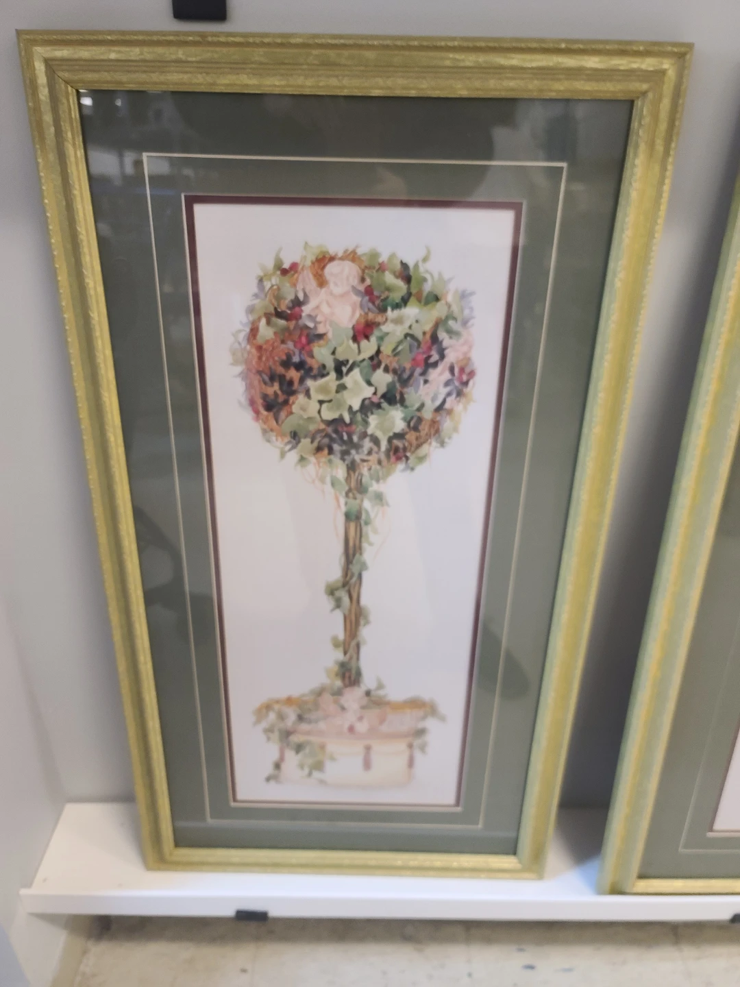 Paragon Picture Gallery Cherub Topiary I Art Print