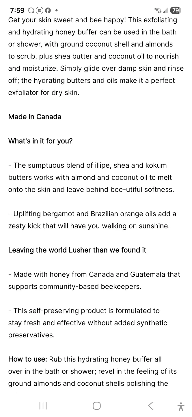 LUSH Scrubee Body Butter - photo 2