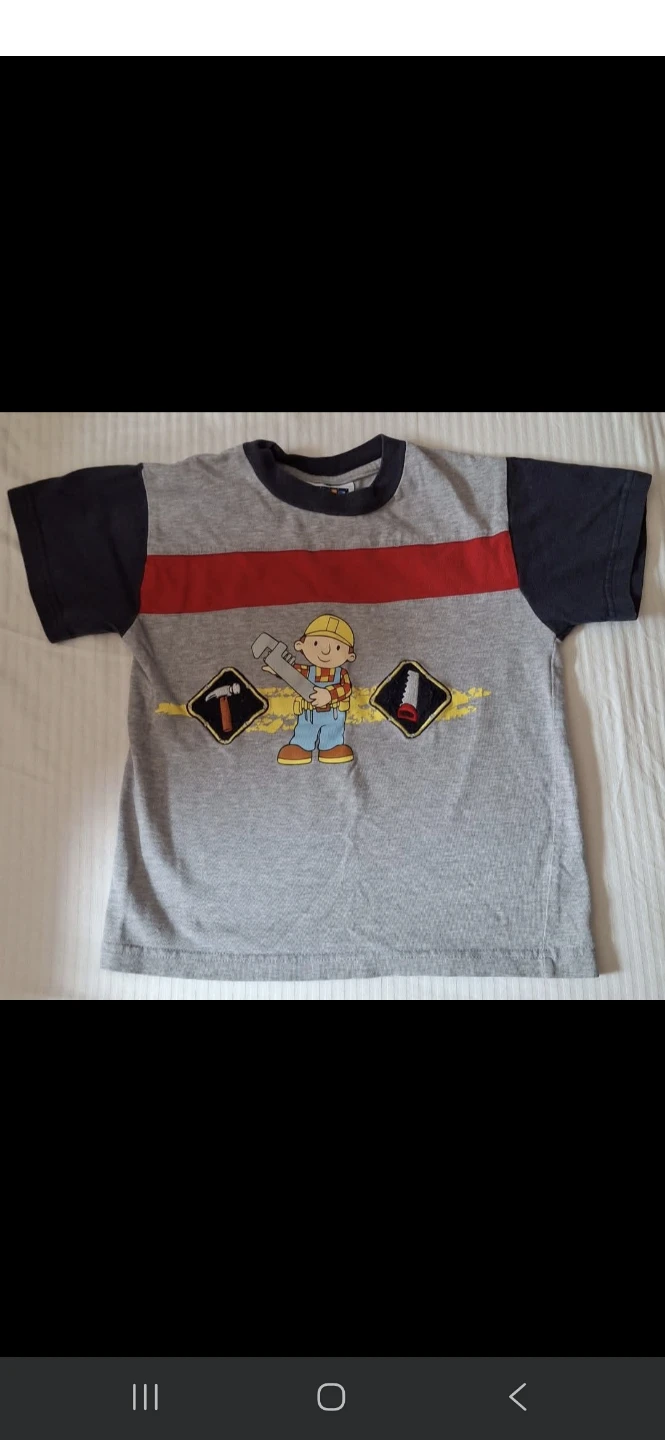 Kids Bob the Builder T-Shirt Size 5