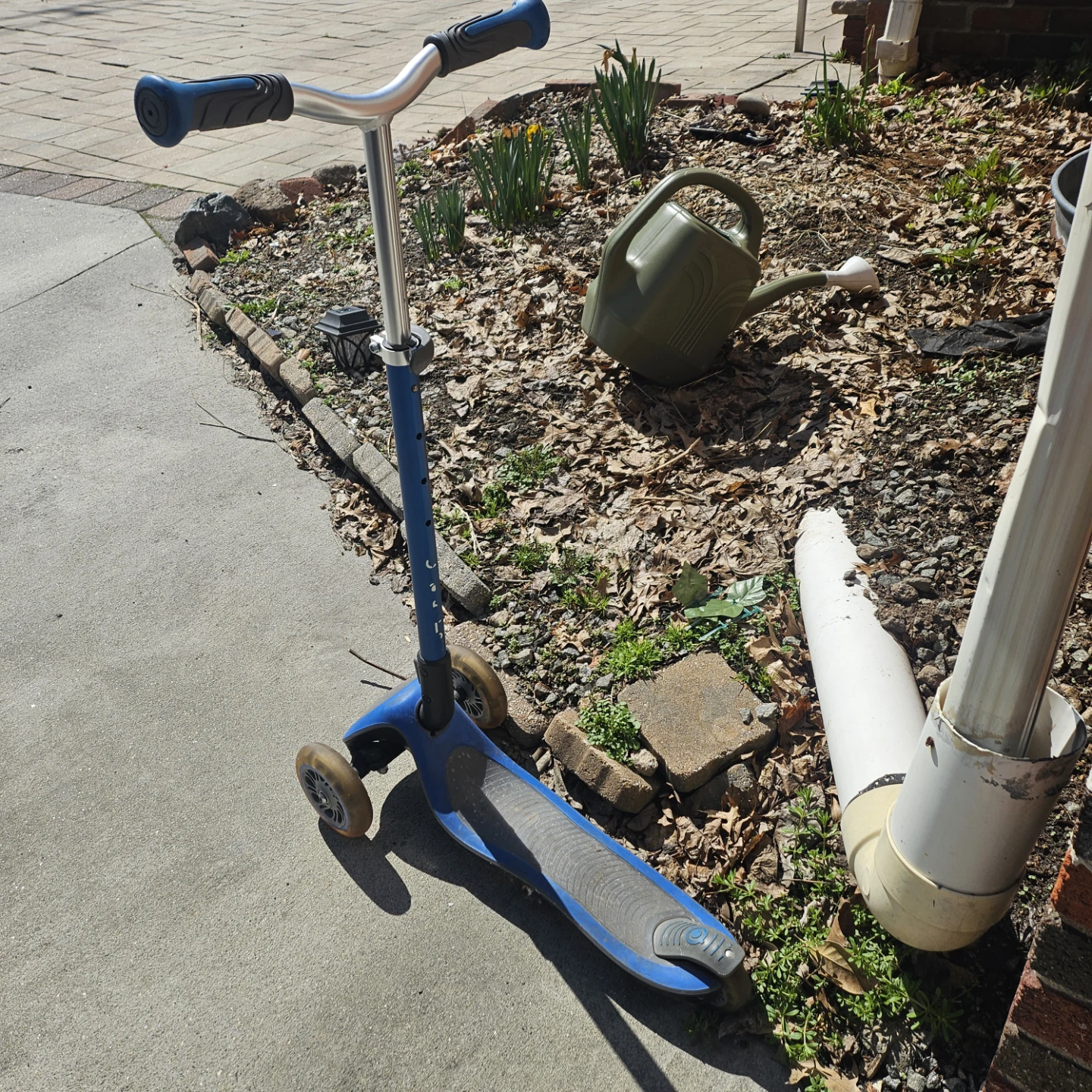 Blue 3-Wheel Scooter for Kids