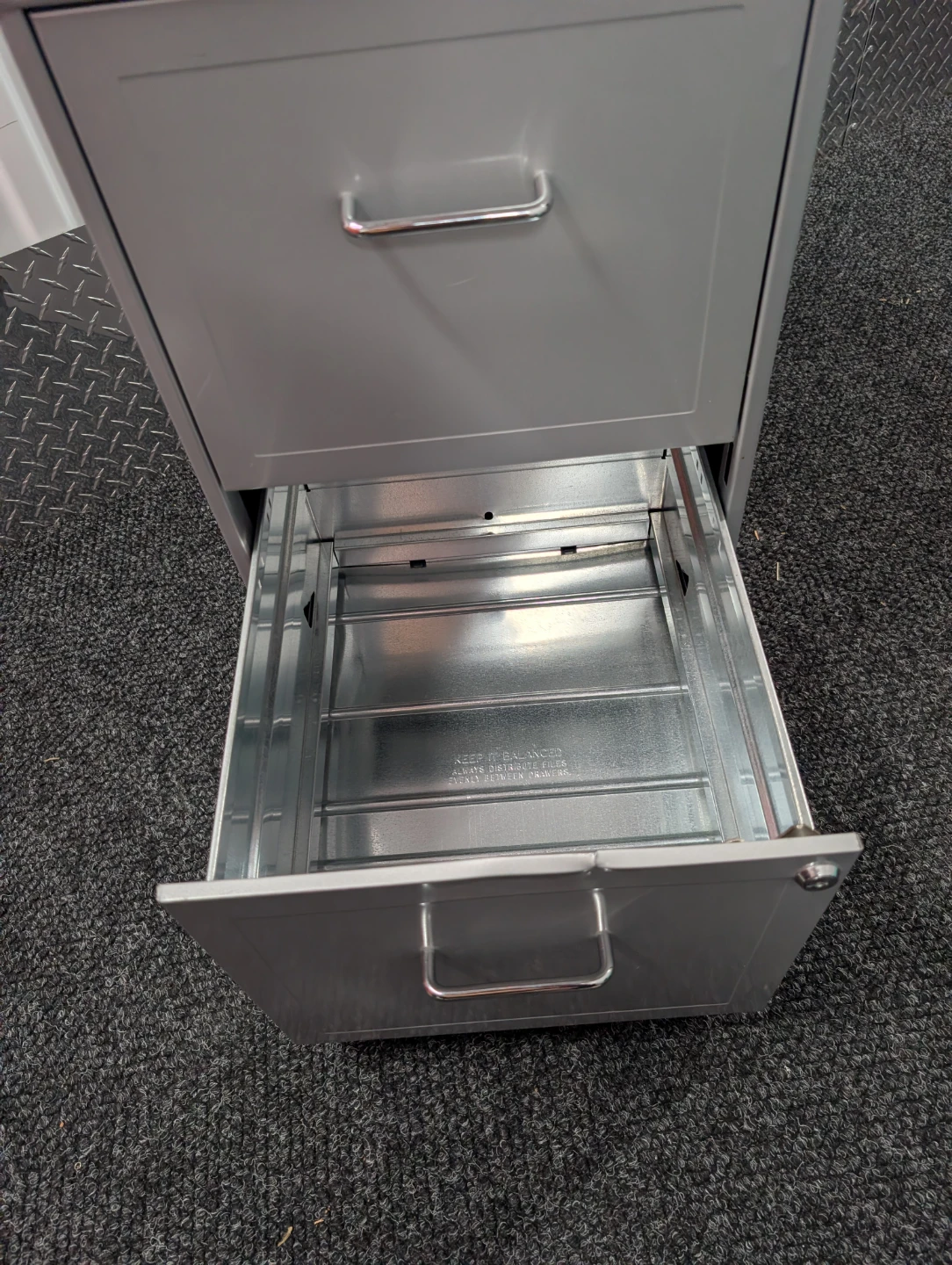 2-Drawer Metal Filing Cabinet - photo 3