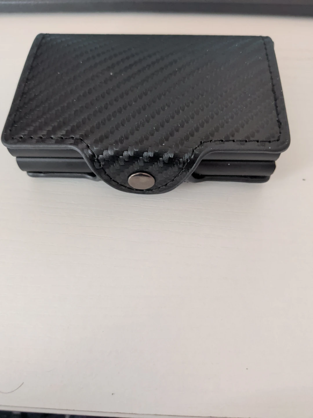 Black Carbon Fiber RFID Blocking Wallet - photo 2