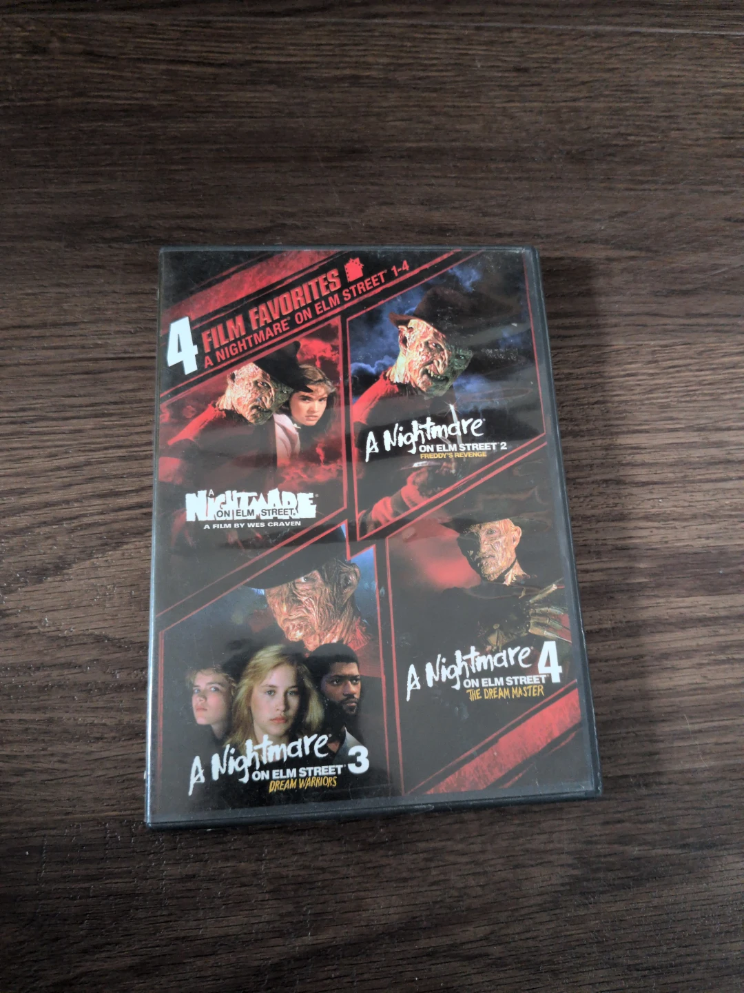 A Nightmare on Elm Street Film Favorites 1-4 DVD Set