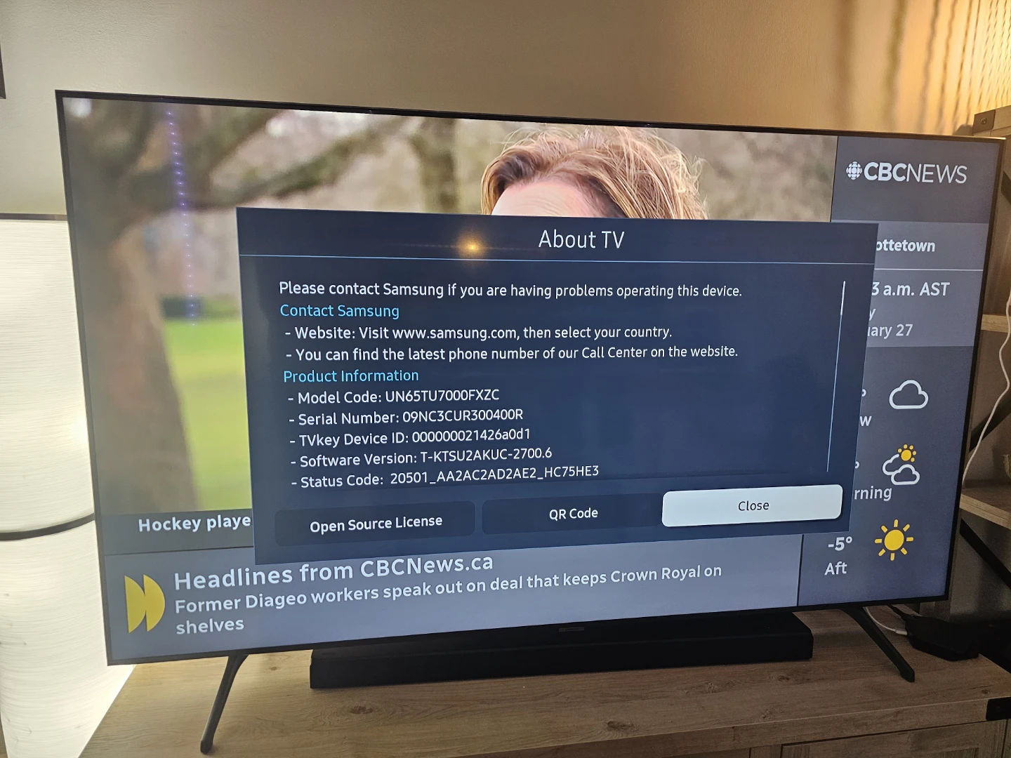 Samsung 65" Smart TV 4K - photo 3