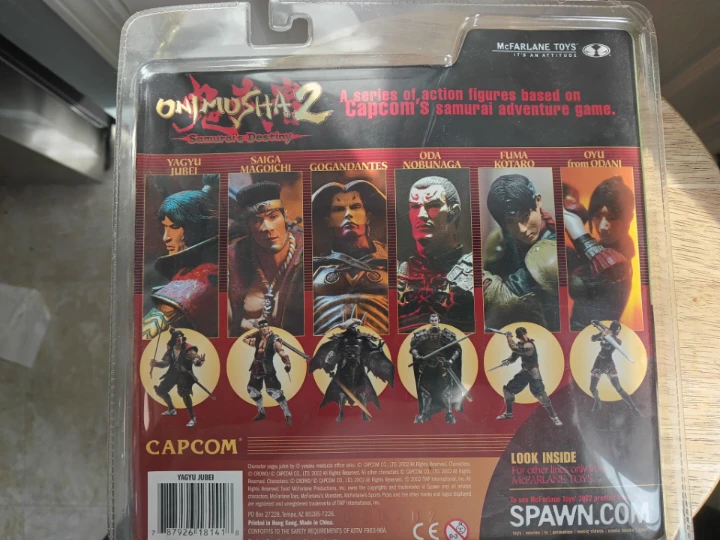 Onimusha 2 Samurai's Destiny Yagyu Jubei Action Figure - photo 2