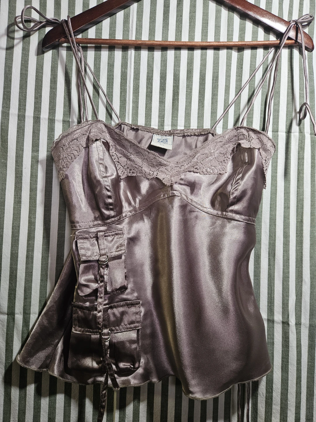 Satin Camisole Top - M