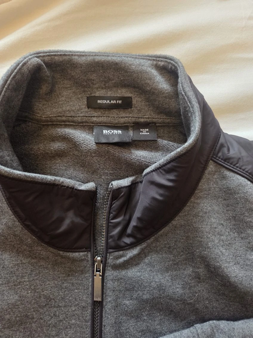 BOSS Hugo Boss Grey Full Zip Jacket - XXL - photo 3