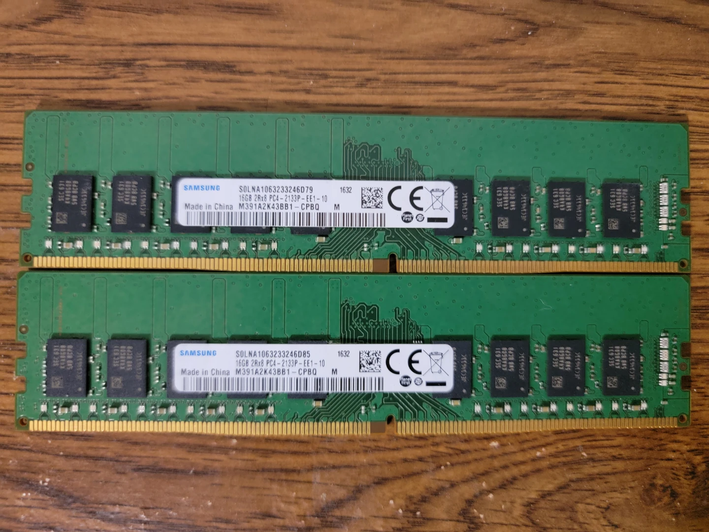 32gb ddr4 2133mhz ecc ram
