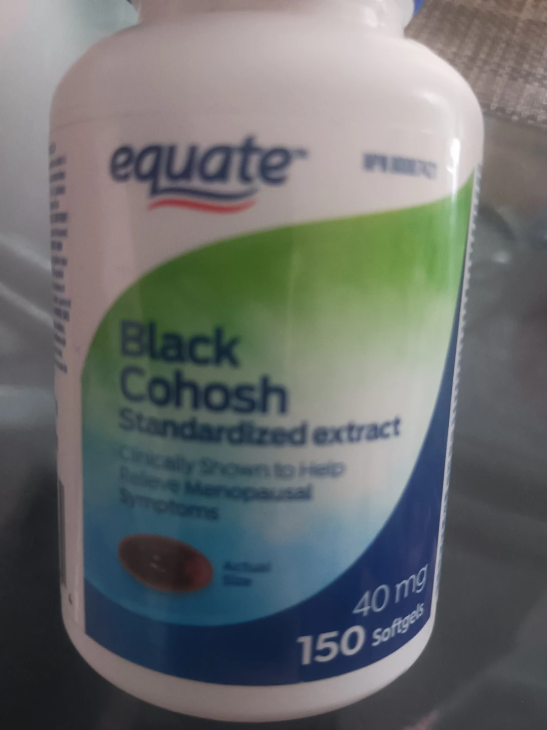 Equate Black Cohosh 40 mg Softgels - 150 count - photo 3