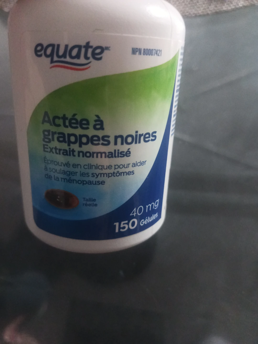 Equate Black Cohosh 40 mg Softgels - 150 count - photo 4