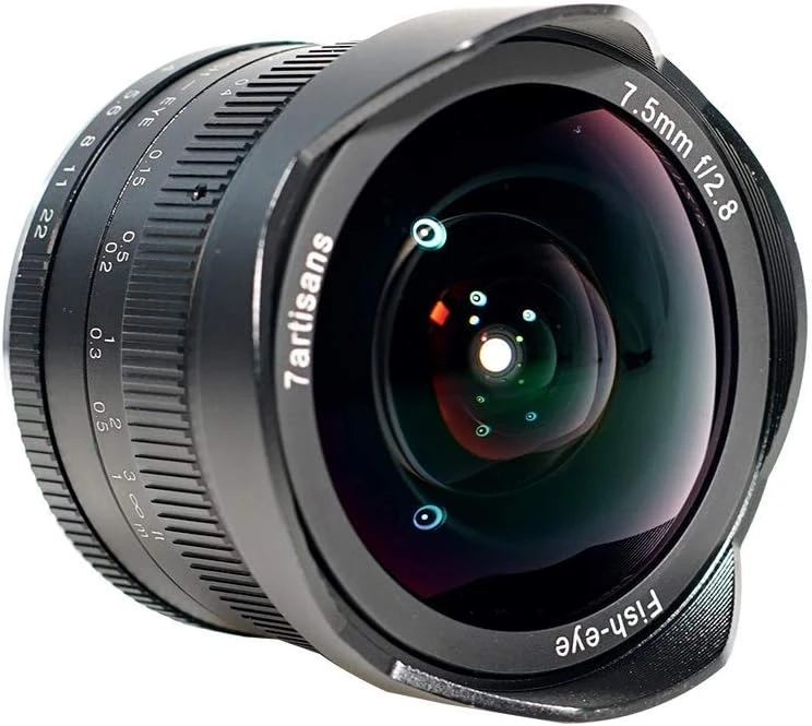 7 Artisans 7.5mm f/2.8 Fish-Eye Lens