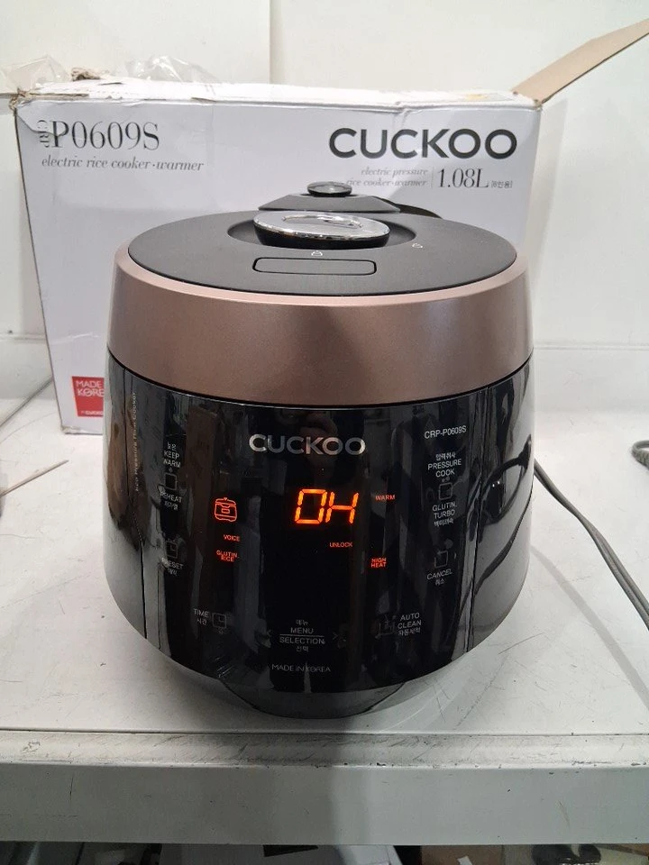 🍚 CUCKOO CRP-P0609S | 6-Cup (Uncooked) Pressure Rice Cooker 🔥