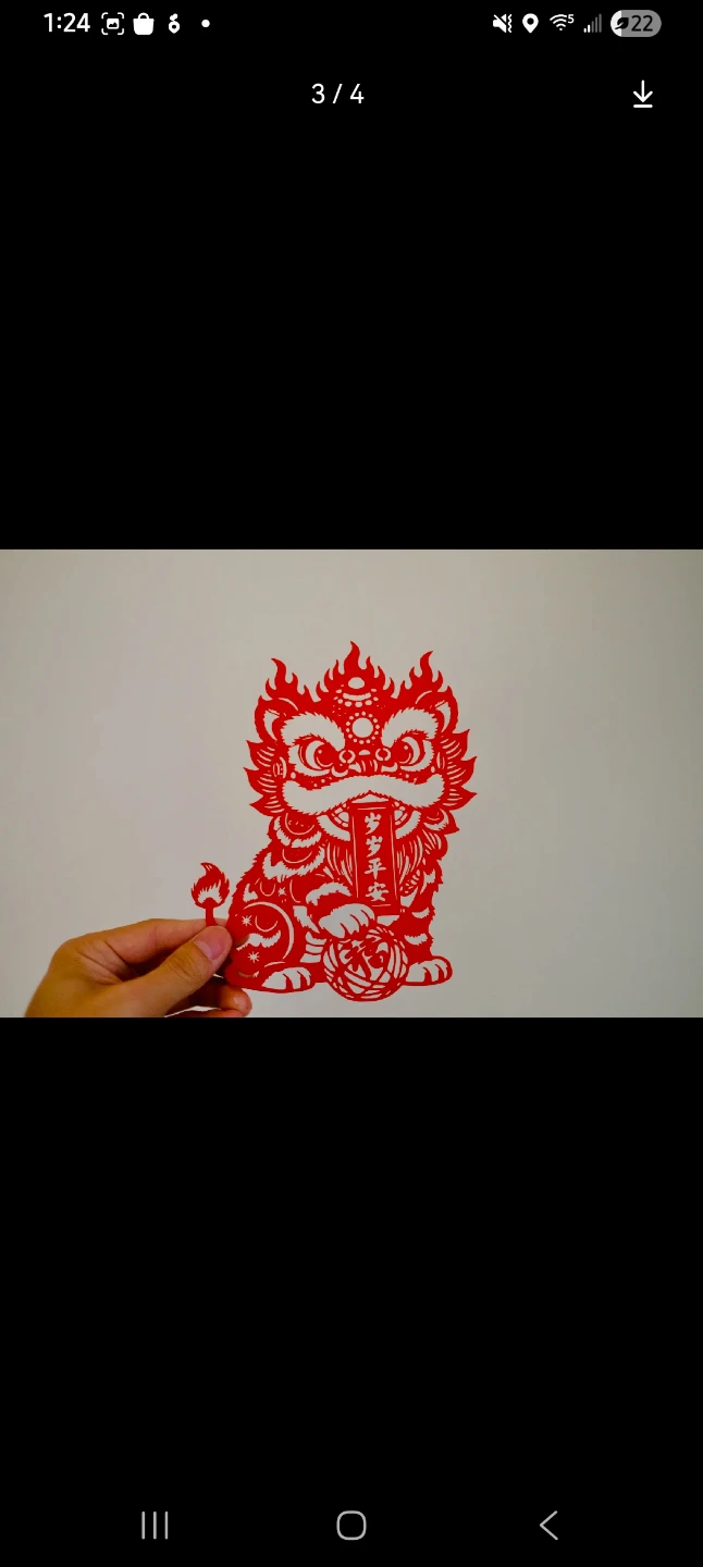 Chinese New Year plastic Cutouts - Horse, Rabbit, Lion Dance - photo 3