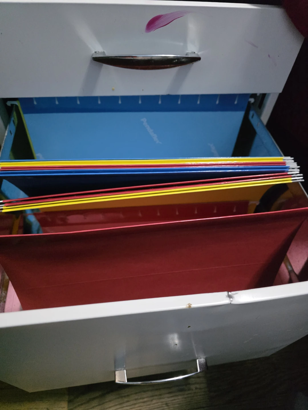 3-Drawer Metal File Cabinet - photo 2