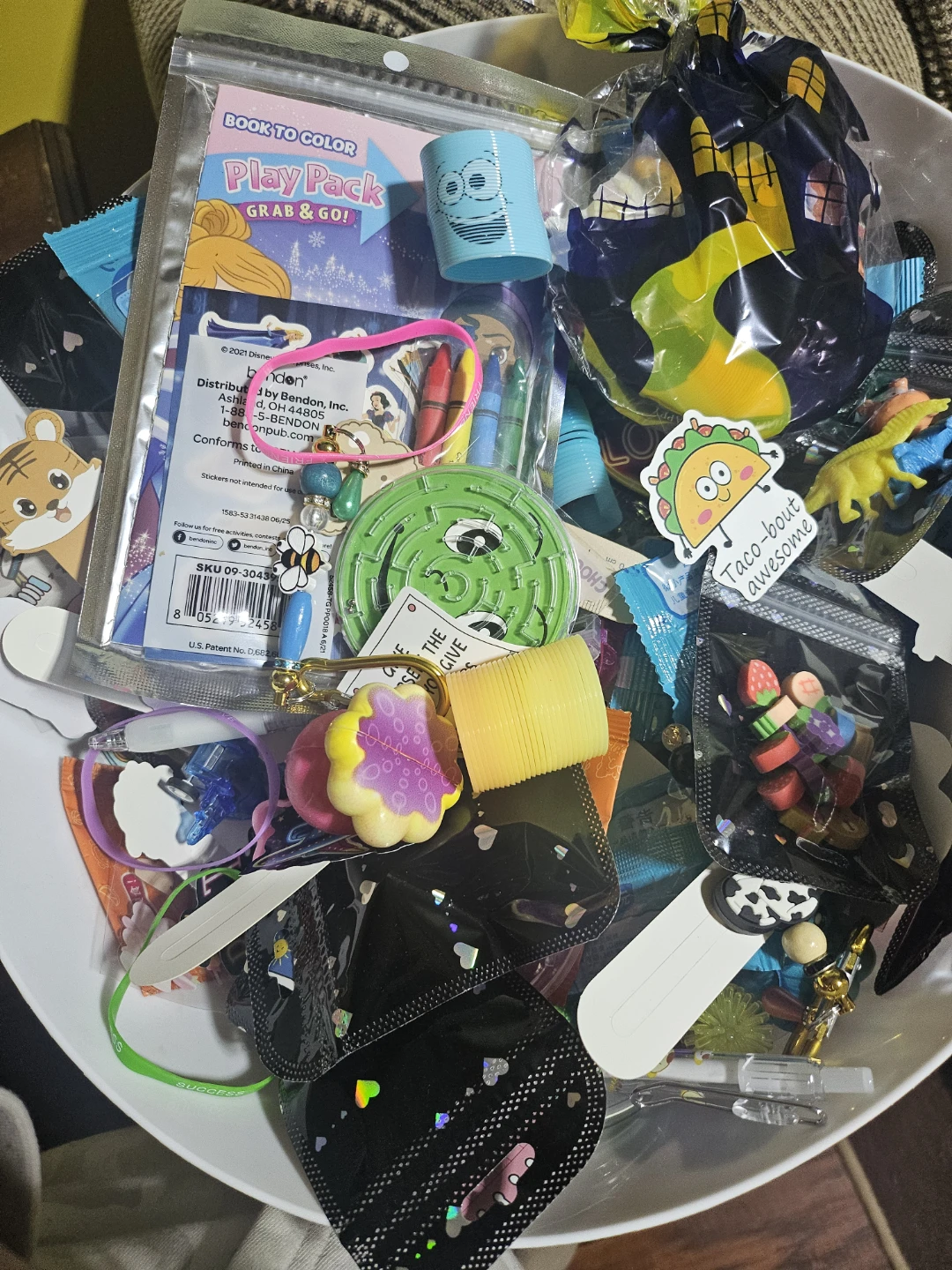 Assorted Toy Bowl