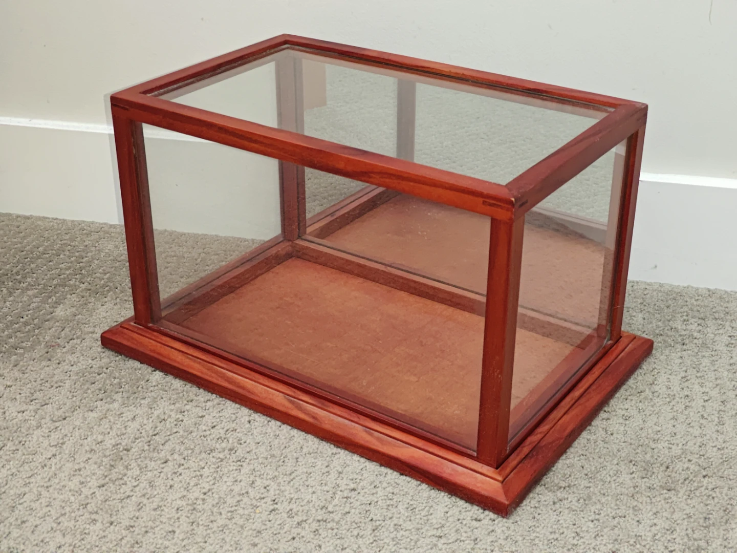 Studio Decor Display Case with Mirror Back - 6.9" x 12" x 8"