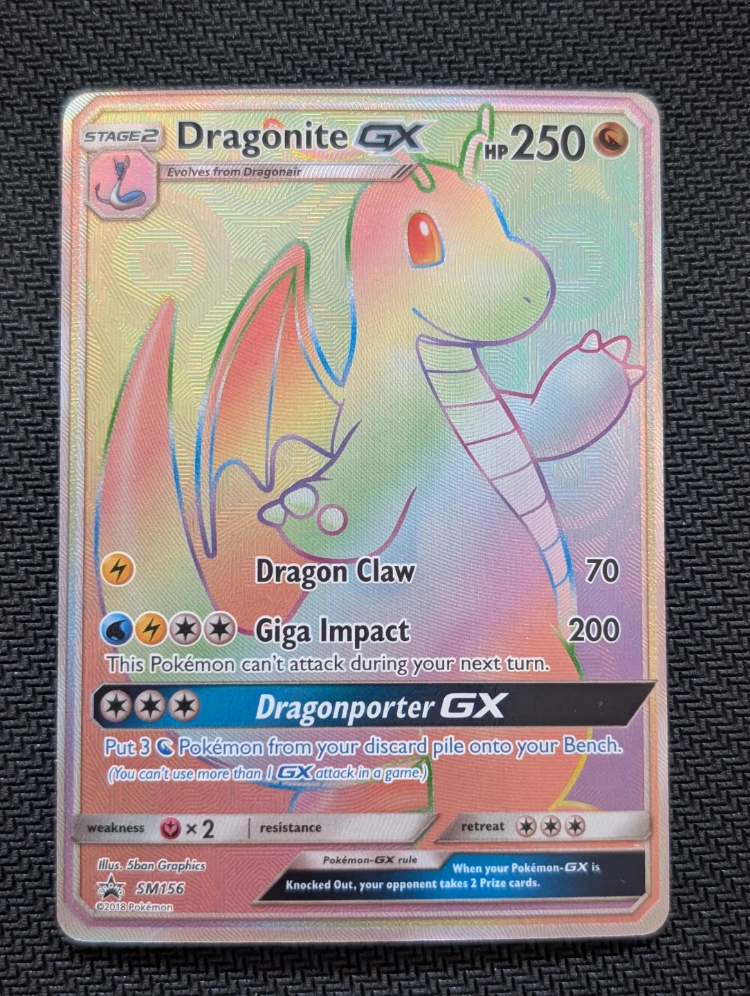 Dragonite GX Sun & Moon Promo SM156 - Pokemon - photo 2