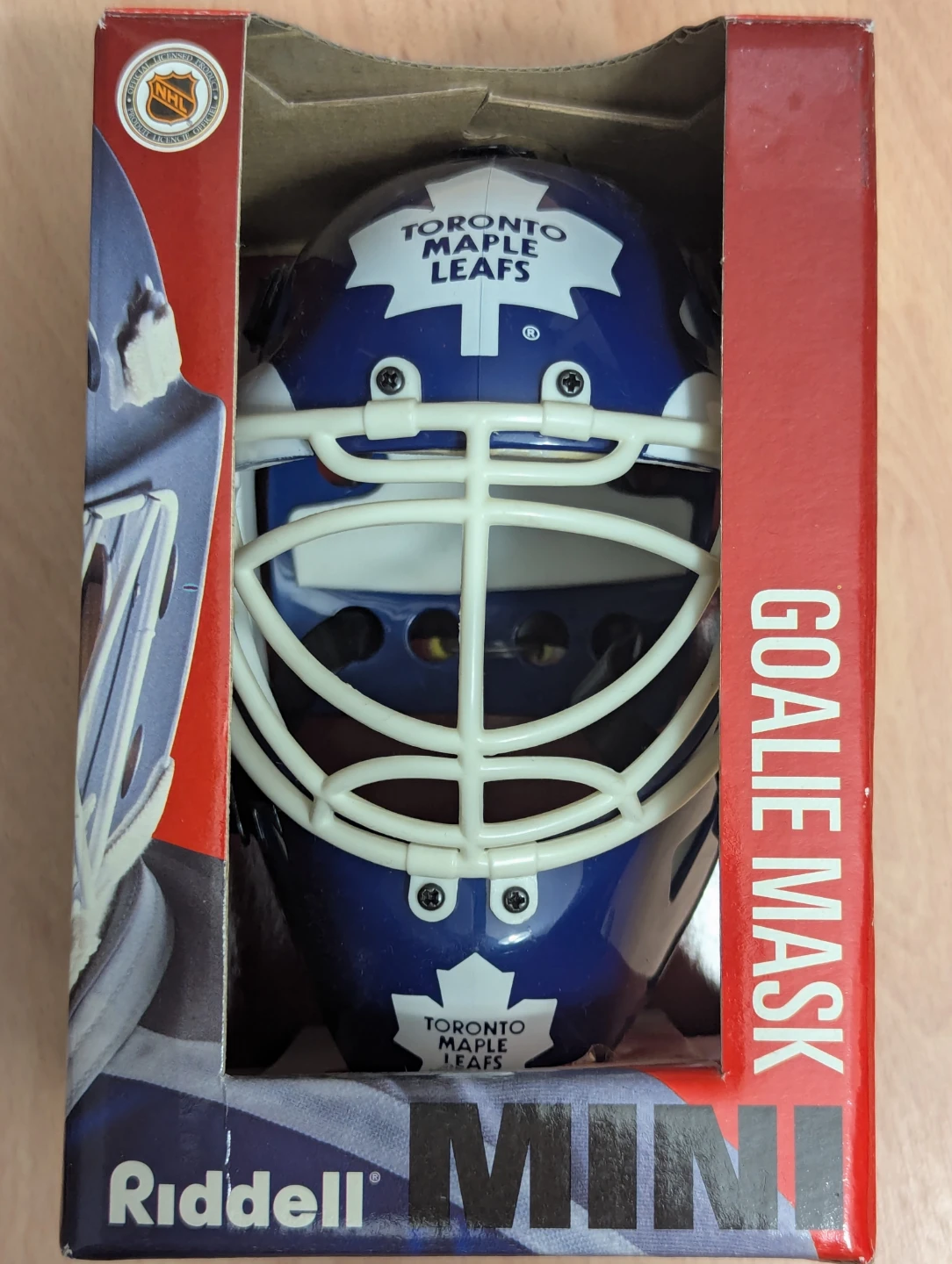 NEW Riddell Mini Toronto Maple Leafs NHL Goalie Mask Helmet