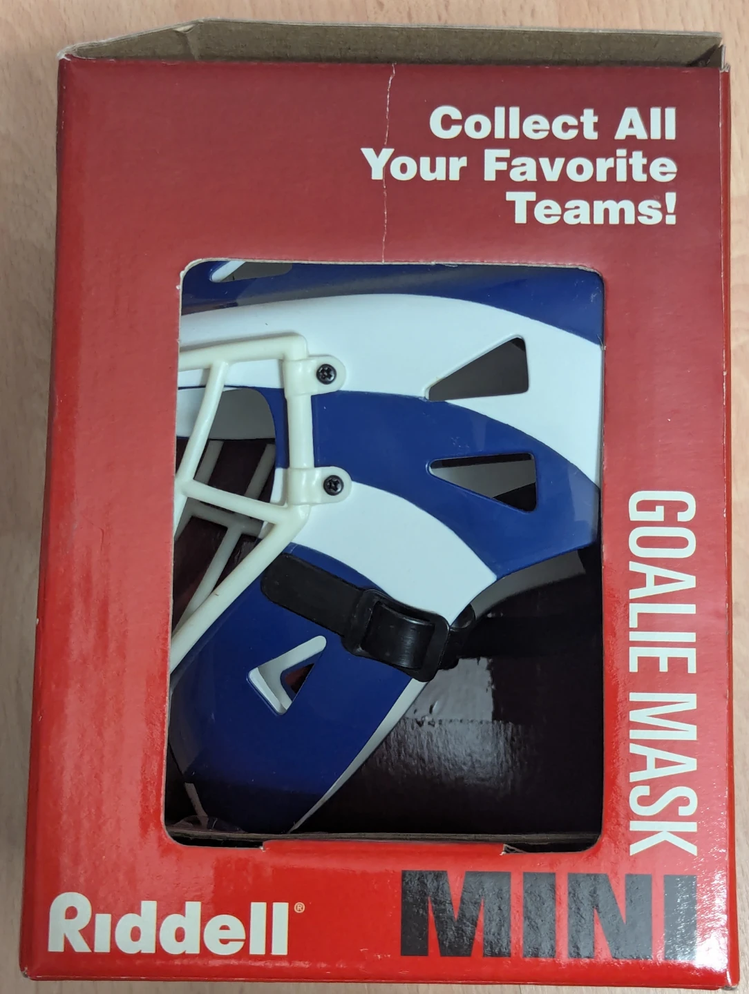 NEW Riddell Mini Toronto Maple Leafs NHL Goalie Mask Helmet - photo 5