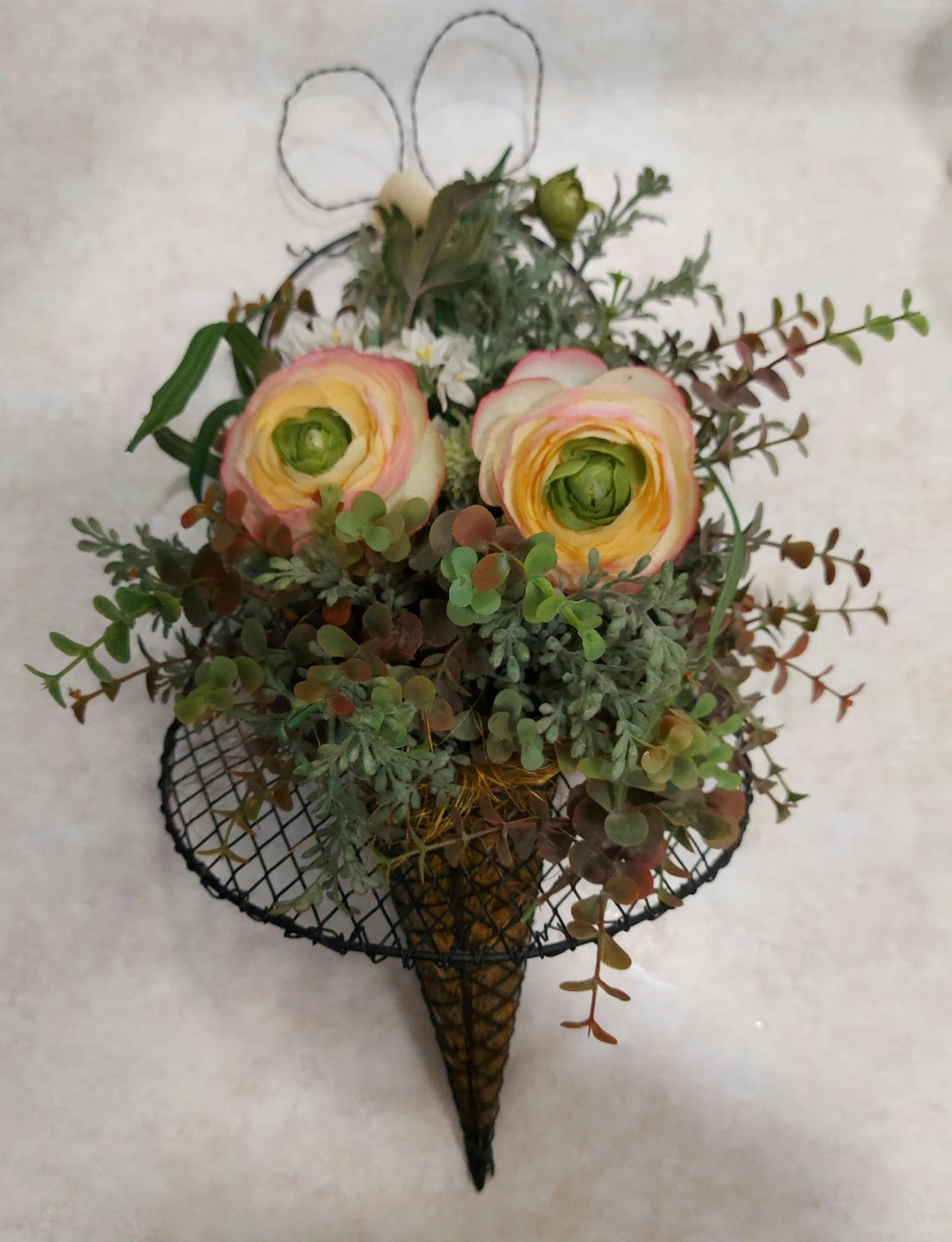 Metal Bouquet Decor