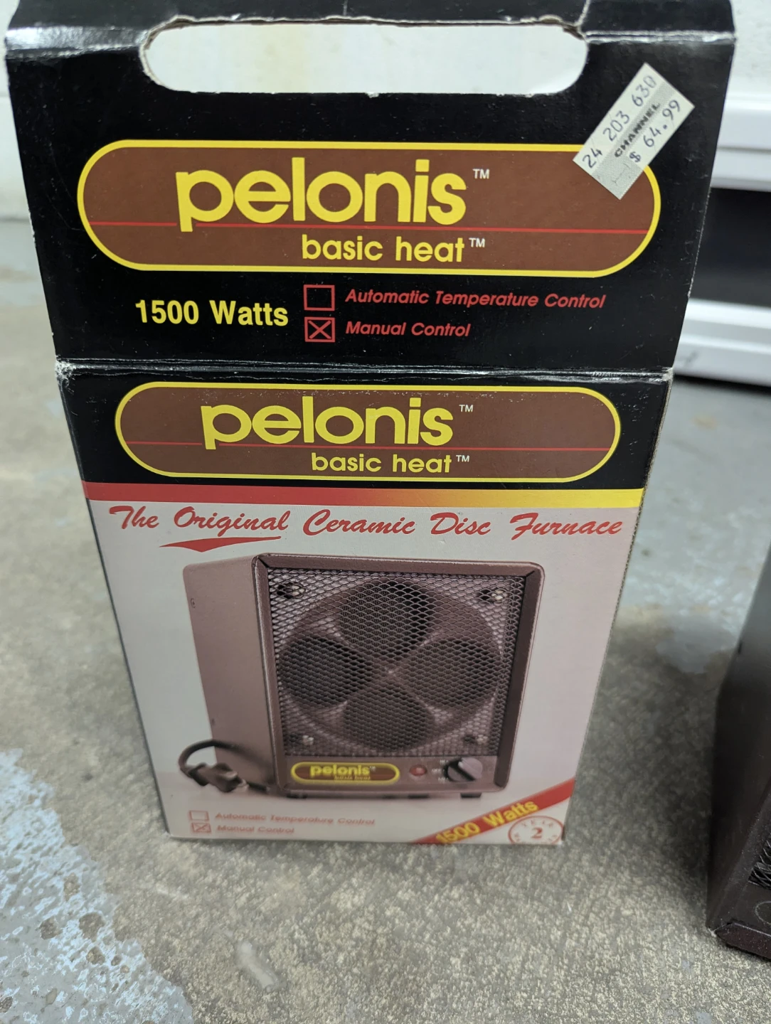 Pelonis Basic Heat Ceramic Disc Furnace