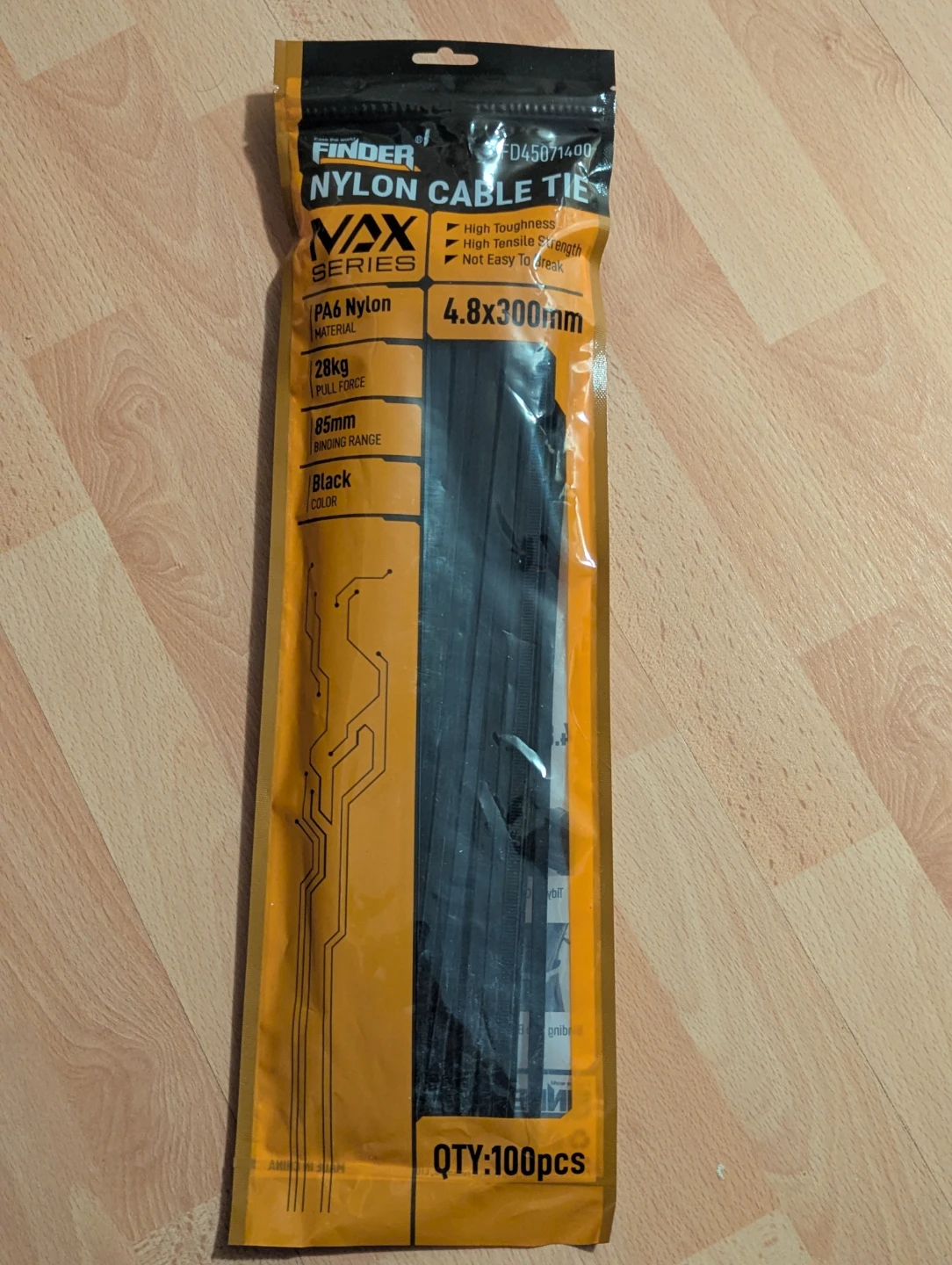 NEW long NYLON CABLE TIES 11.81 inches long 100 PACK