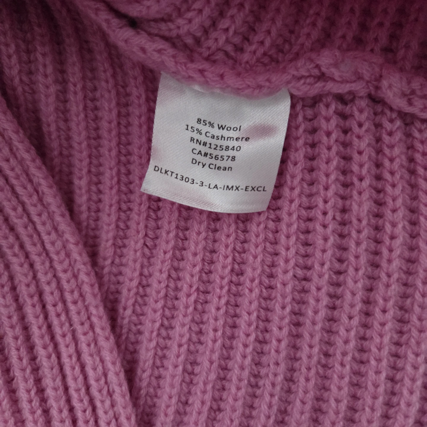 Intermix pink cropped turtleneck in size small - photo 5