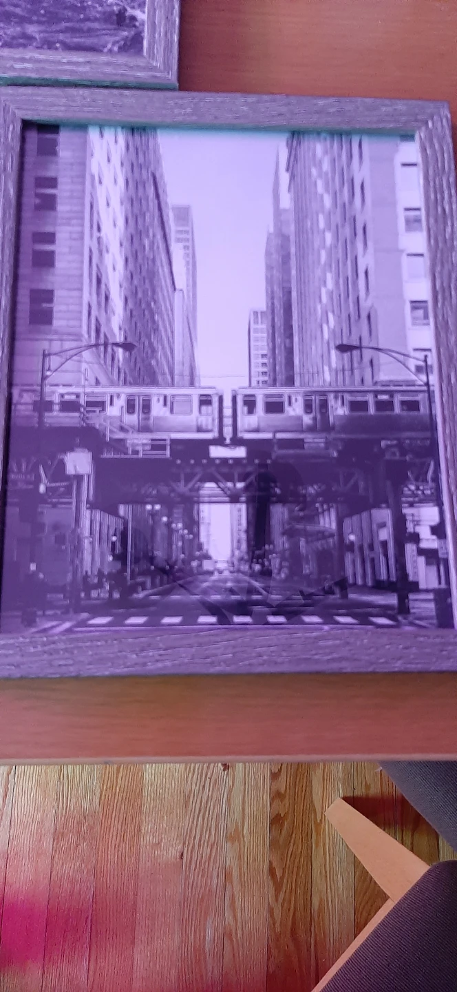 5 Framed Chicago City Photos - photo 5