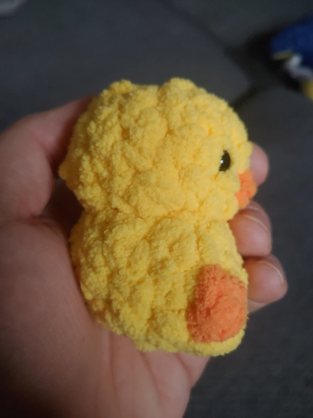 Handmade Crochet Yellow Duck Plushie - photo 2