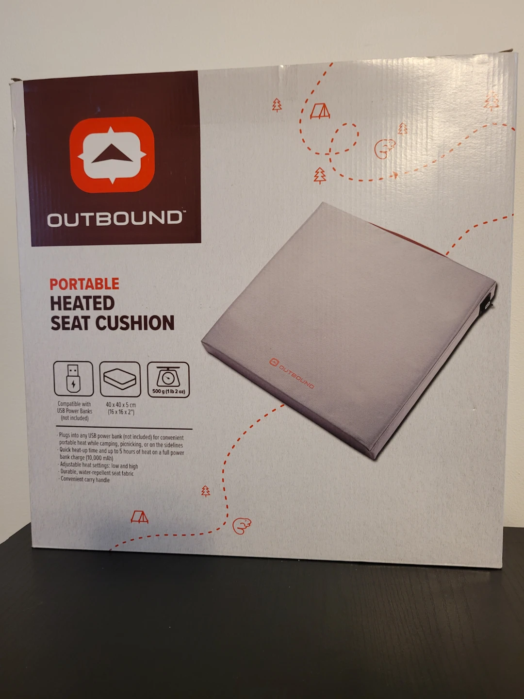 Outbound Portable Heated Seat Cushion
