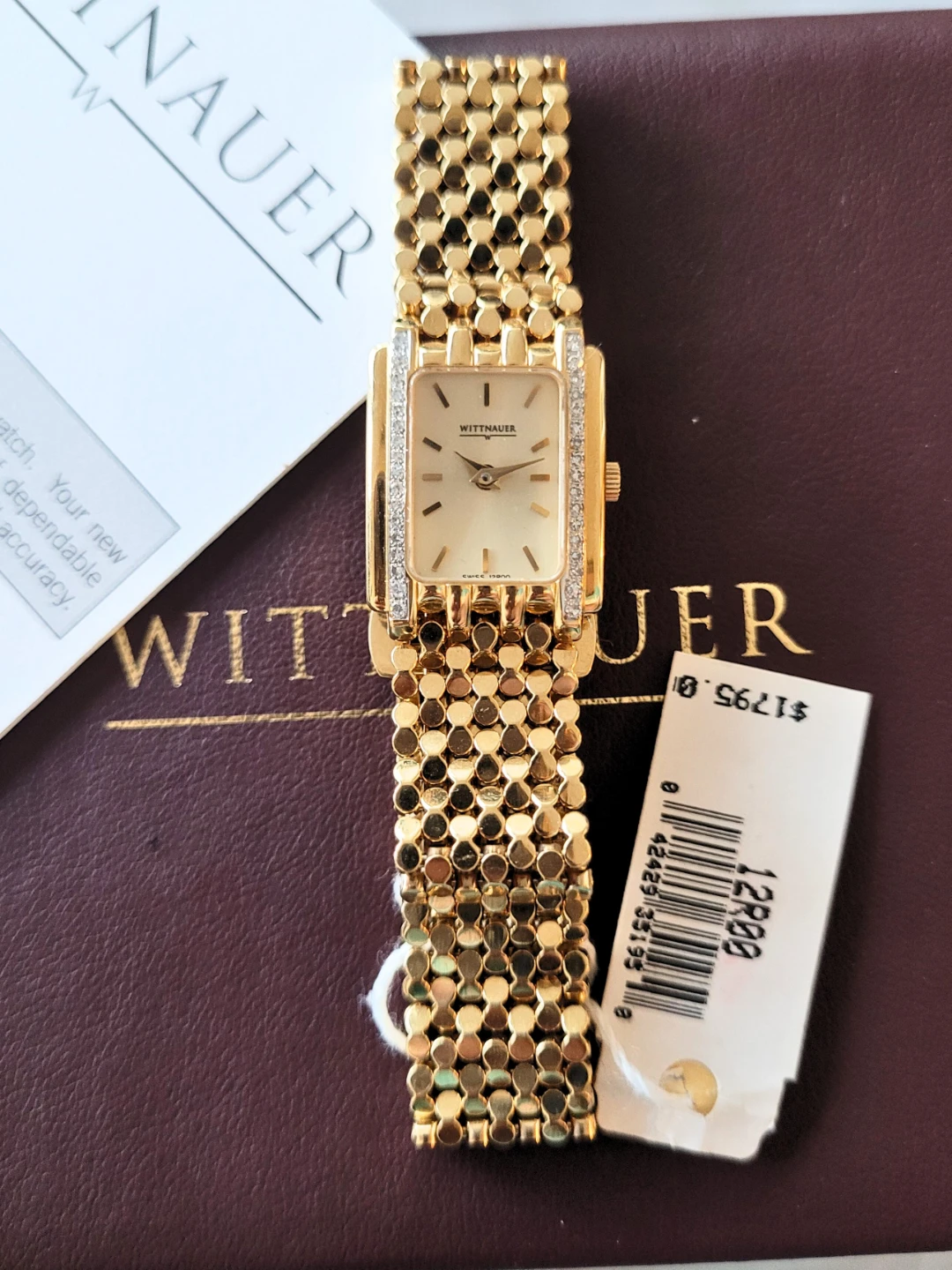 Wittnauer Women's Gold Diamond Watch