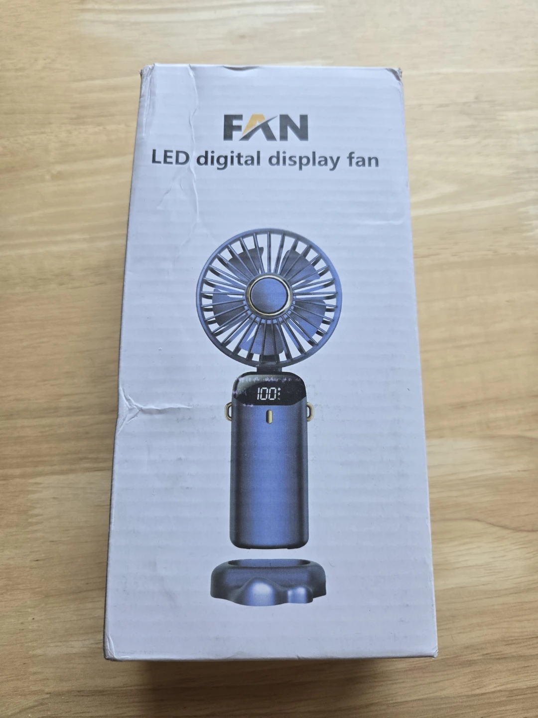 LED Digital Display Fan 🥕