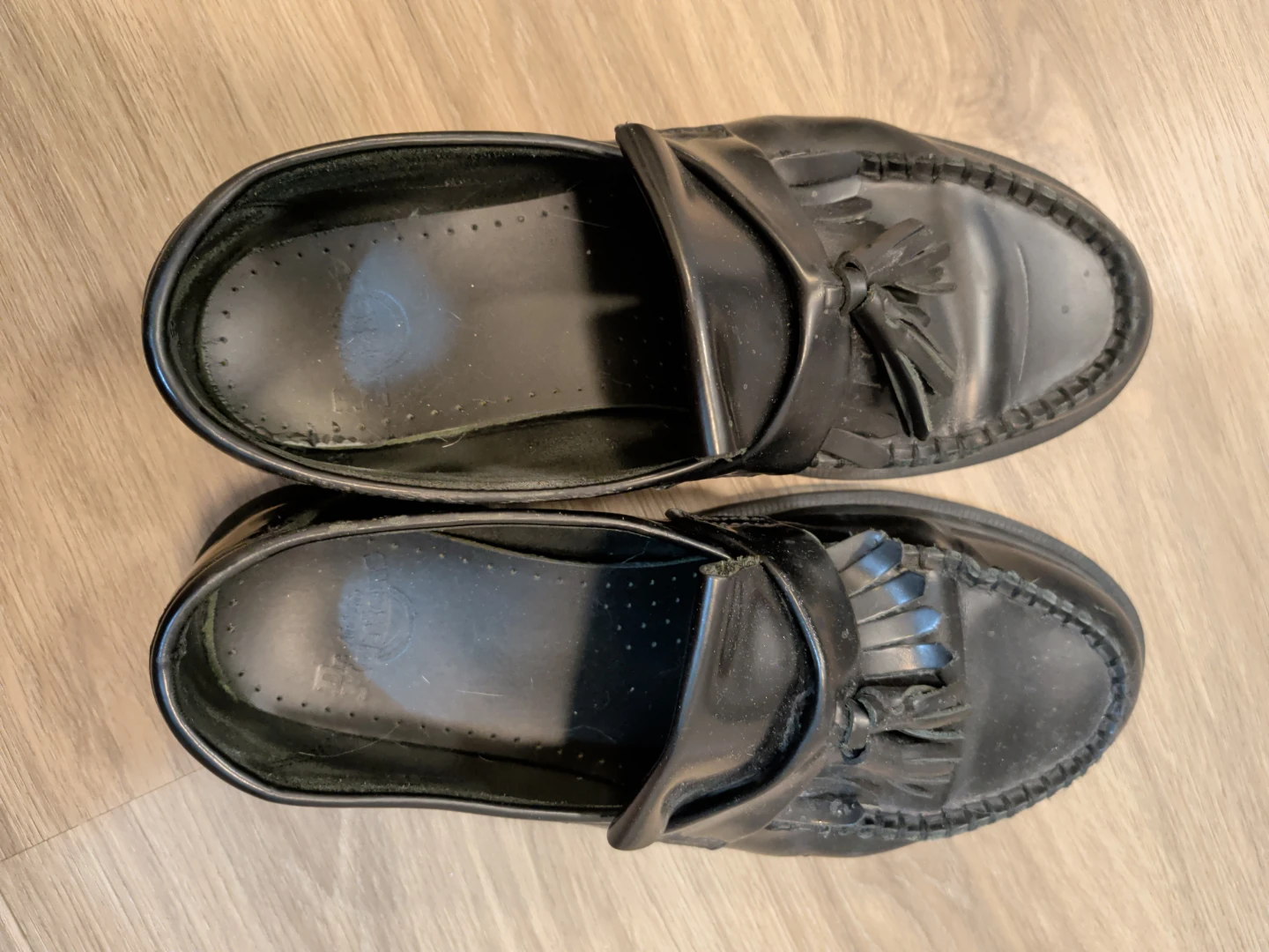 Black Tassel Loafers