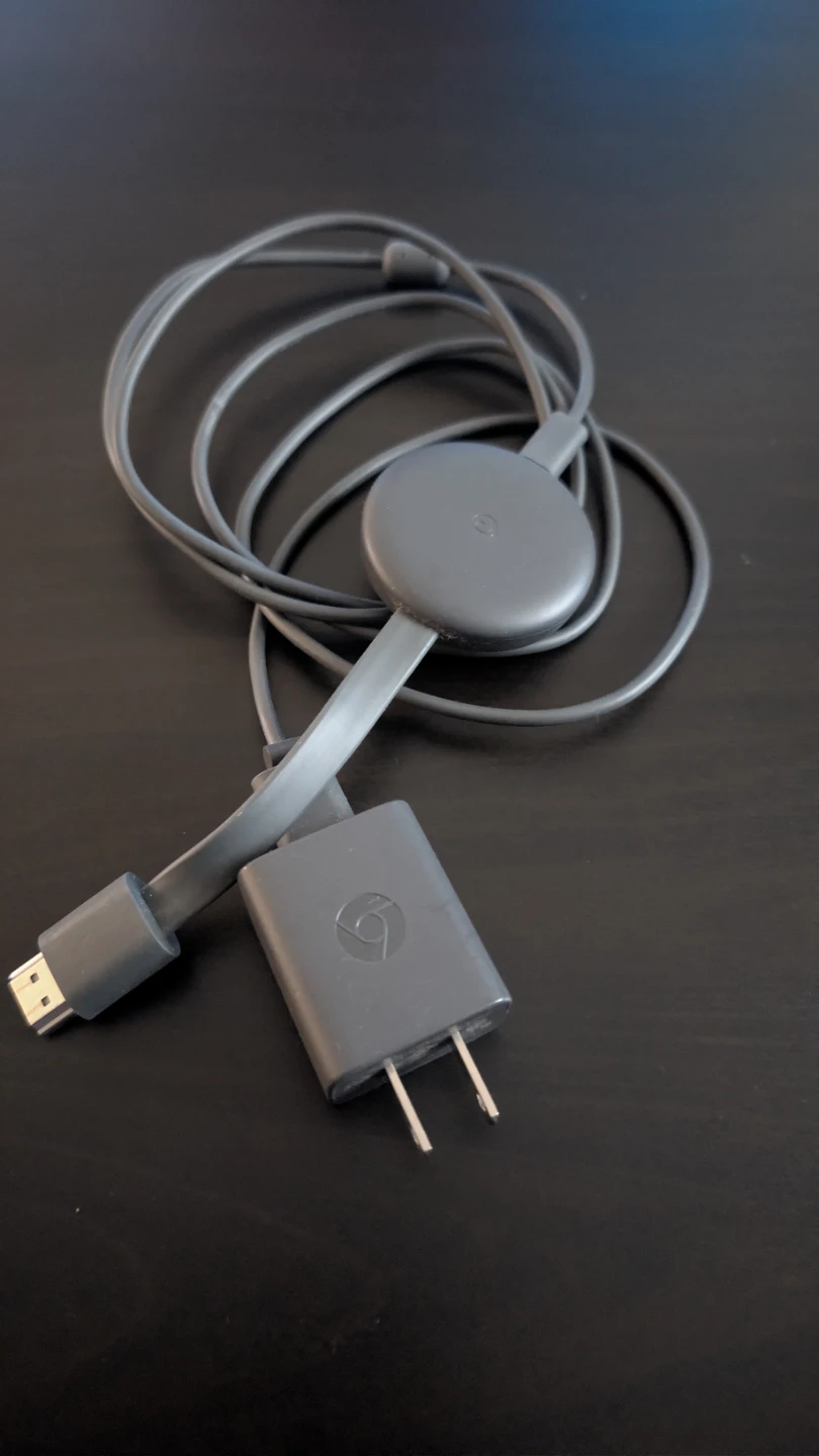 Google Chromecast with power adapter - photo 3