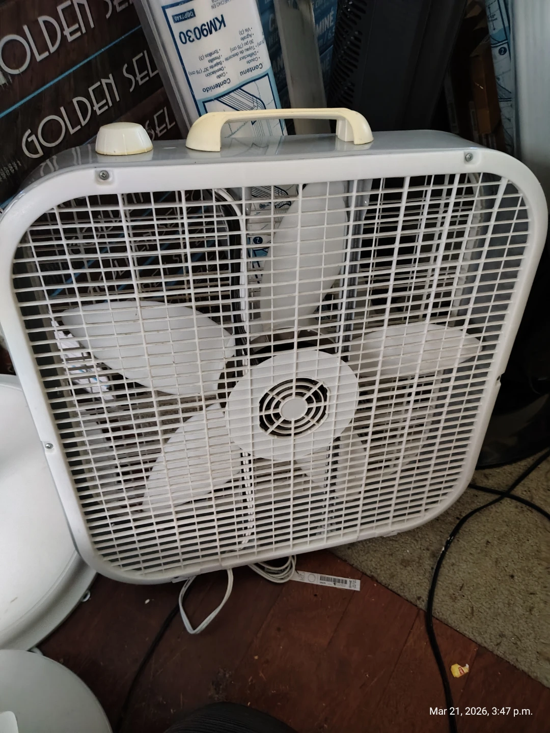 20 inch Box Fan 🥕 - photo 2