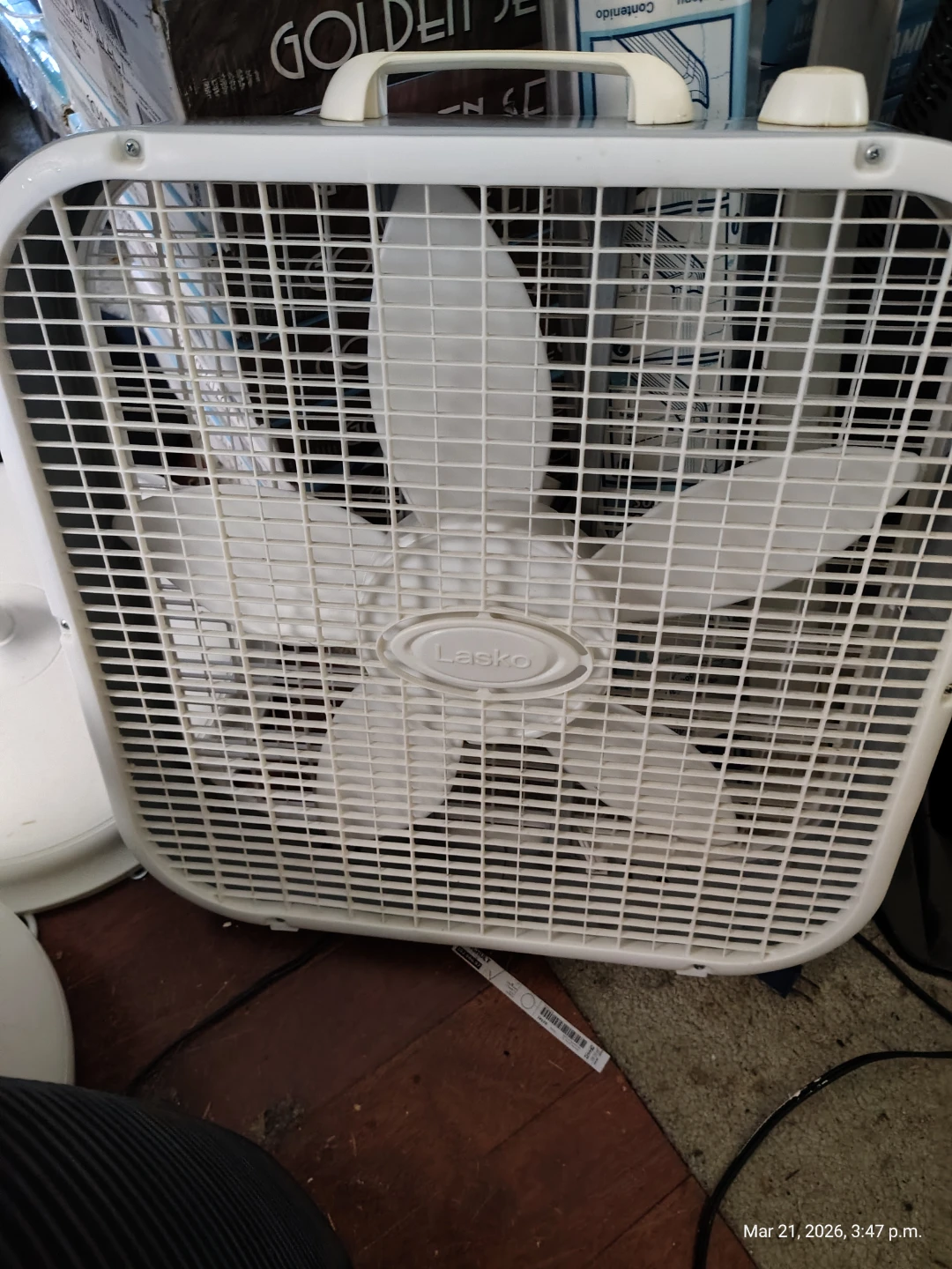 20 inch Box Fan 🥕 - photo 3