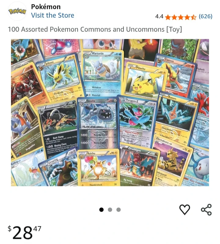 NEW!   Assorted Pokemon TCG Cards Bundle with Deck Box - photo 3