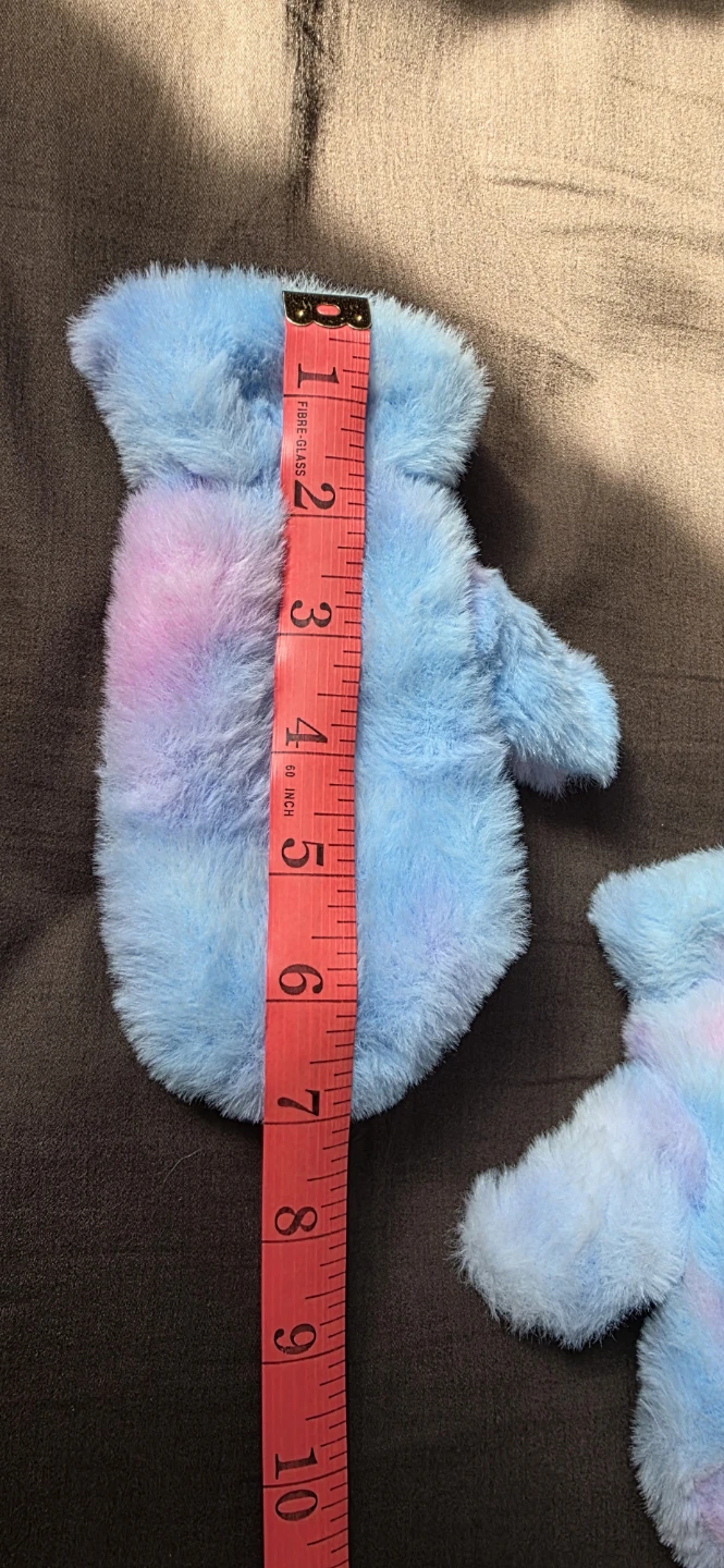 Fuzzy Mittens - Kids Size - photo 3