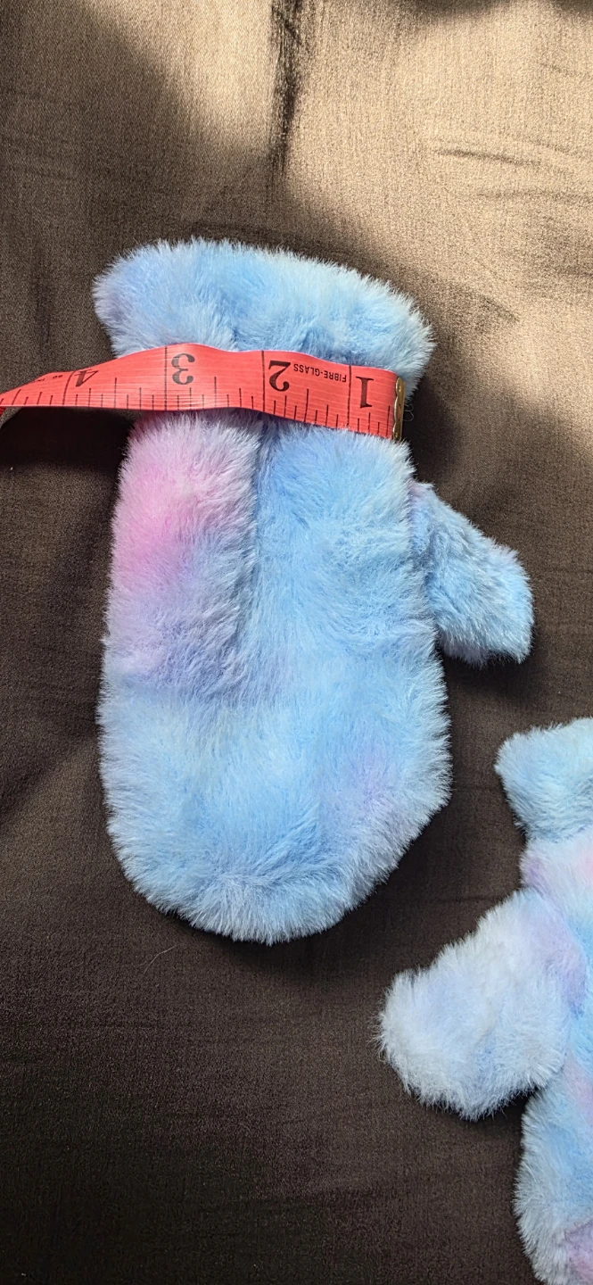 Fuzzy Mittens - Kids Size - photo 4