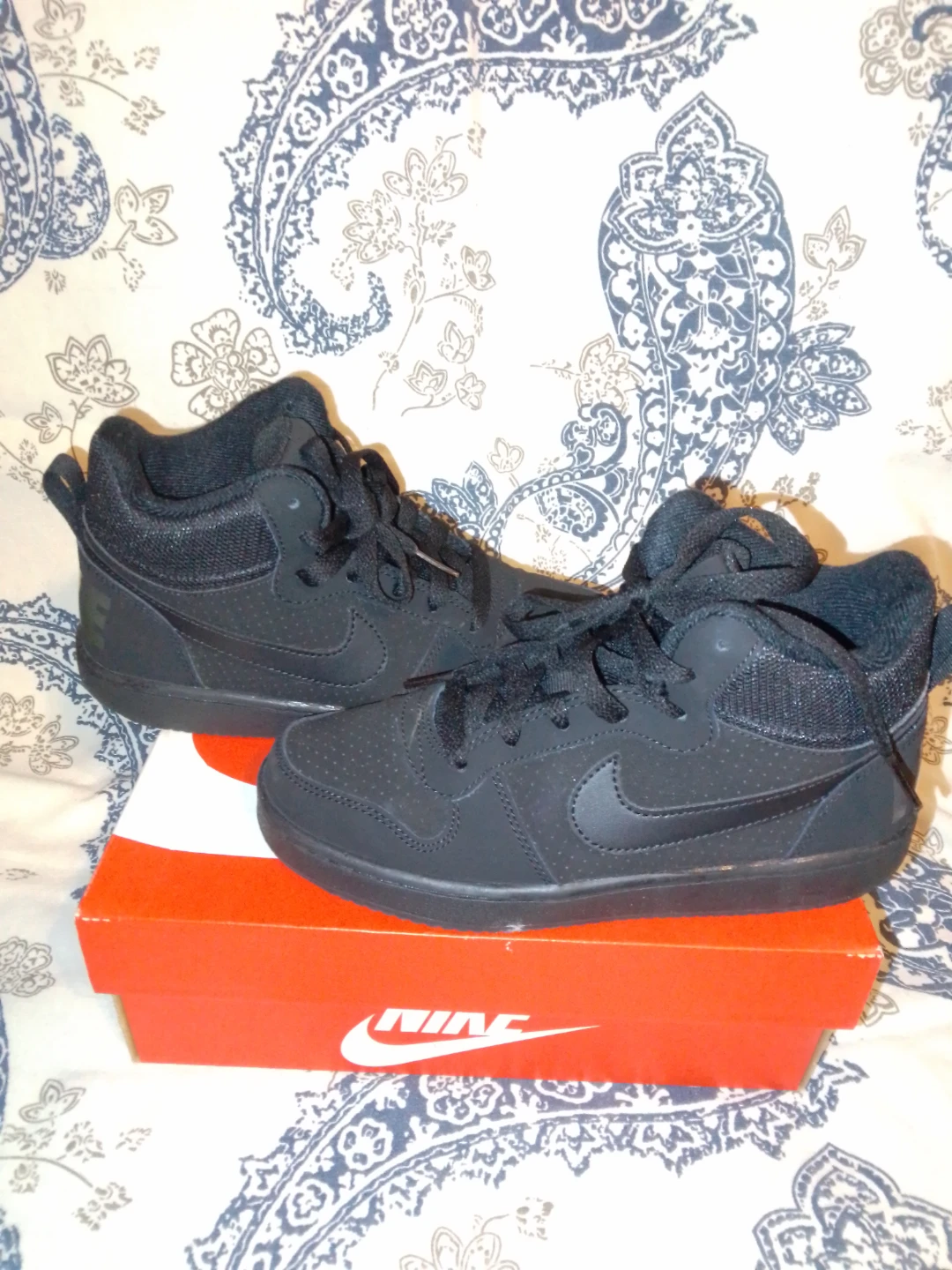 Nike Black High Top Sneakers