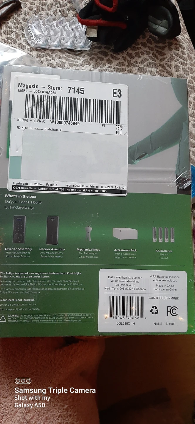 Philips 1000 Series Electronic Deadbolt - photo 3