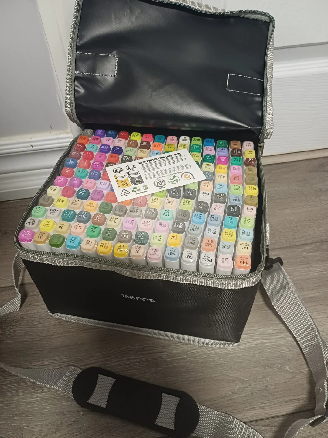168 Piece Marker Set with Carrying Case - photo 4