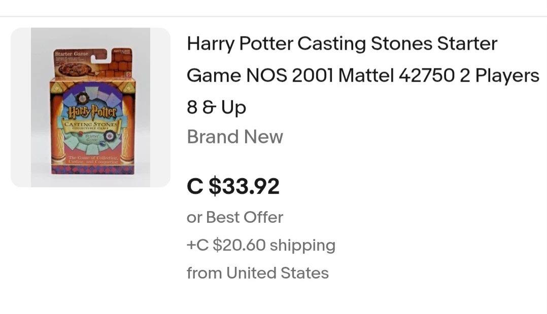 Harry Potter Hermione Doll & Casting Stones Starter Game - photo 3