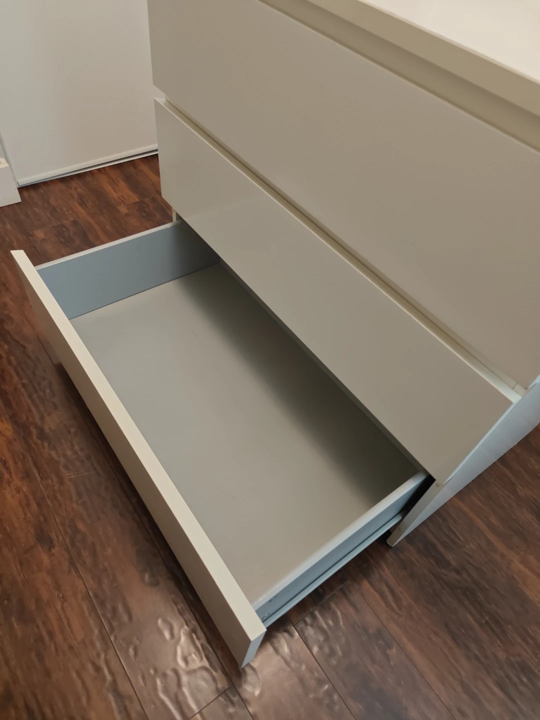 Ikea Malm White 3-Drawer Dresser - photo 4