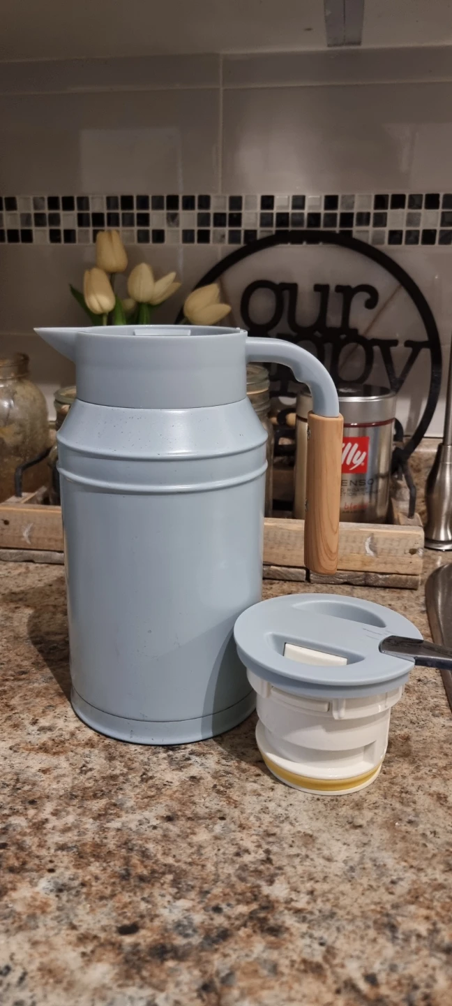 Thermos Carafe with Wooden Handle - photo 2