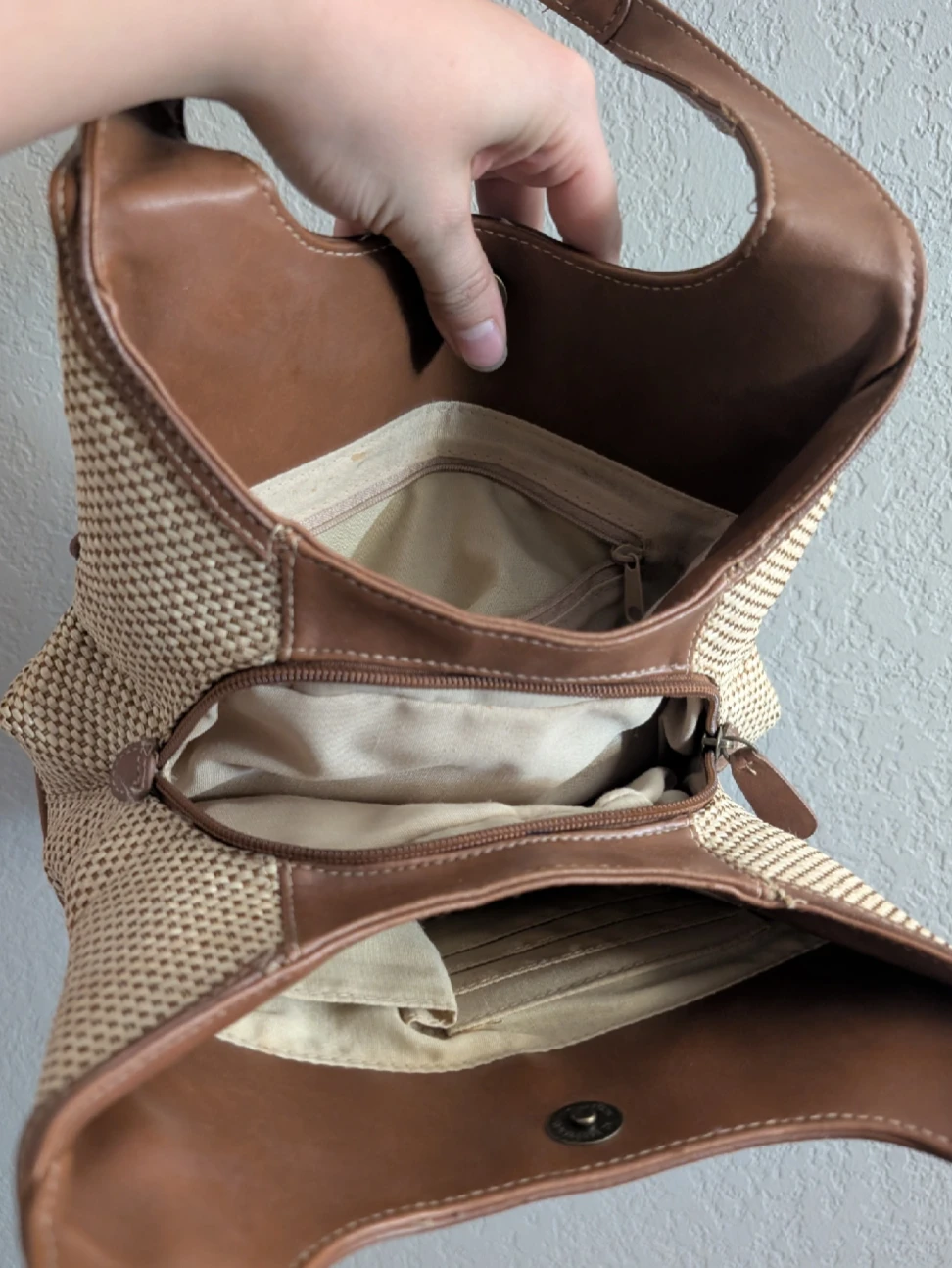 Woven Shoulder Bag - photo 3