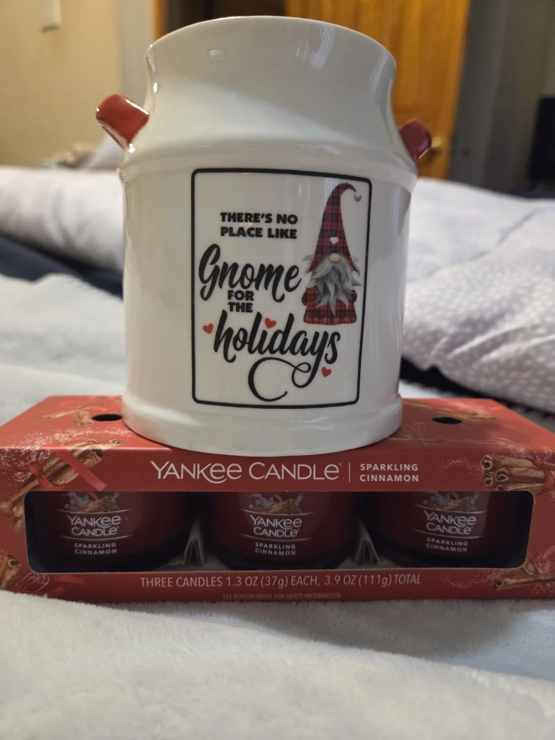 Yankee Candle Sparkling Cinnamon Trio Set - photo 5